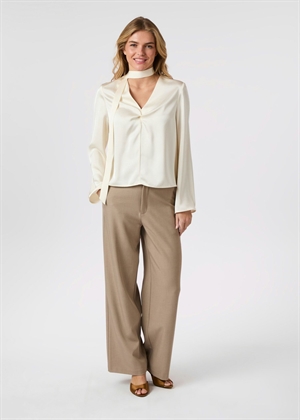 Susanna heavy sateen bluse Pearl Neo Noir 